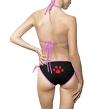 Pet Paw Print Bikini Swimsuit for Women