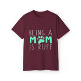 Mom Dog Lovers Tee — 'Mom' Dog Owner T-Shirt for Dog Moms