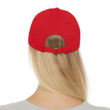 Hat with Leather Patch — "for the love of pets"