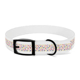 Pet Collar - Colorful Paw Prints Dog Collar
