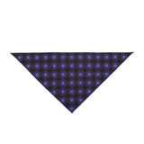 purple and black Pet Bandana
