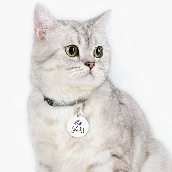 kitty paws Pet Tag