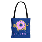 Funny Dog Tote Bag - 'Doughnut' Design for Pet Lovers