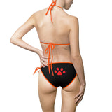 Pet Paw Print Bikini Swimsuit for Women