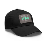 Mom Dog Lover Dad Hat with Leather Patch