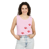 Paw Print Tank Top for Pet Lovers