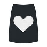 Pet Tank Top white heart