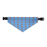 Puppy Cartoon Pet Bandana Collar — Cute Printed Dog Scarf