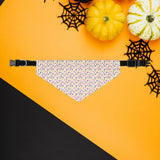 Colorful Paw Print Pet Bandana Collar — Vibrant Dog/Cat Scarf