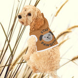 Pawsitive Pet Hoodie - Cute 'pawsitive' Paw-Print Dog & Cat Sweatshirt