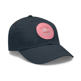 Hat with Leather Patch — "for the love of pets"