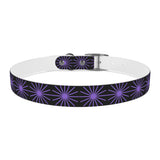Purple Star Dog Collar — Adjustable Pet Collar with Star Pattern