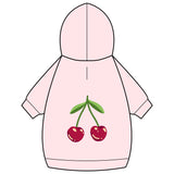 Cherry Pet Hoodie – Cute Navy Blue Dog & Cat Hoodie