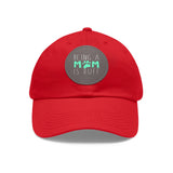 Mom Dog Lover Dad Hat with Leather Patch