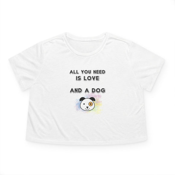 Women's Flowy Cropped Tee