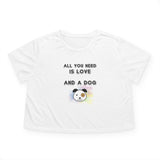 Women's Flowy Cropped Tee