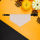 Colorful Paw Print Pet Bandana Collar — Vibrant Dog/Cat Scarf