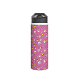 Cat Print Stainless Steel Water Bottle