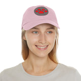 Hat with Paw Print Leather Patch - Pet Lovers