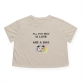 Women's Flowy Cropped Tee