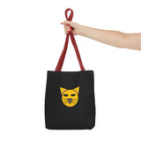 Playful Cat Face Tote Bag - Fun and Unique Design for Animal Lovers