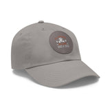 Hat with Leather Patch — "for the love of pets"