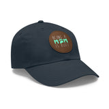 Mom Dog Lover Dad Hat with Leather Patch