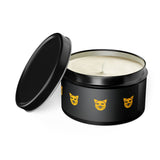 Cat-Themed Tin Candles - Cozy Home Decor, Gift for Pet Lovers, Relaxation Accessories, Cat Lover Gift, Aromatherapy Candles