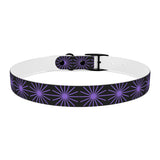 Purple Star Dog Collar — Adjustable Pet Collar with Star Pattern