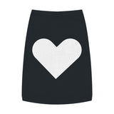 Pet Tank Top white heart