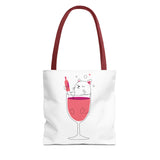 Cute Cat Cocktail Tote Bag – Perfect for Cat Lovers and Party Enthusiasts