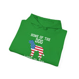 Patriot Dog Hoodie Sweatshirt