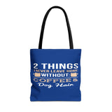 Coffee & Dog Hair Tote Bag - Fun & Functional Everyday Carry