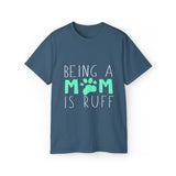 Mom Dog Lovers Tee — 'Mom' Dog Owner T-Shirt for Dog Moms