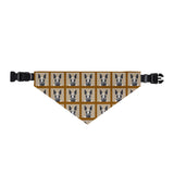 Dog Print Bandana Collar