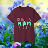 Mom Dog Lovers Tee — 'Mom' Dog Owner T-Shirt for Dog Moms