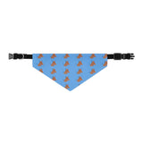 Puppy Cartoon Pet Bandana Collar — Cute Printed Dog Scarf