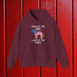 Patriot Dog Hoodie Sweatshirt