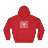 Unisex DryBlend® Hooded Sweatshirt dog lady
