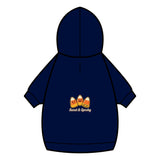 Pet Hoodie — "Sweet & Spooky" Candy Corn Design