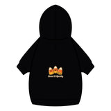Pet Hoodie — "Sweet & Spooky" Candy Corn Design