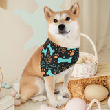 Easter pet bandana collars