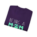 Mom Dog Lovers Tee — 'Mom' Dog Owner T-Shirt for Dog Moms