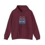 Dog Lover Hoodie - "Dogs Before Dudes" Funny Pet Rescue Sweatshirt
