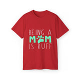 Mom Dog Lovers Tee — 'Mom' Dog Owner T-Shirt for Dog Moms