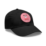 Pug Hat with Leather Patch — Cute Pug Dog Lovers Cap