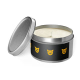 Cat-Themed Tin Candles - Cozy Home Decor, Gift for Pet Lovers, Relaxation Accessories, Cat Lover Gift, Aromatherapy Candles