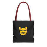 Playful Cat Face Tote Bag - Fun and Unique Design for Animal Lovers