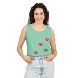 Paw Print Tank Top for Pet Lovers