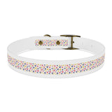Pet Collar - Colorful Paw Prints Dog Collar